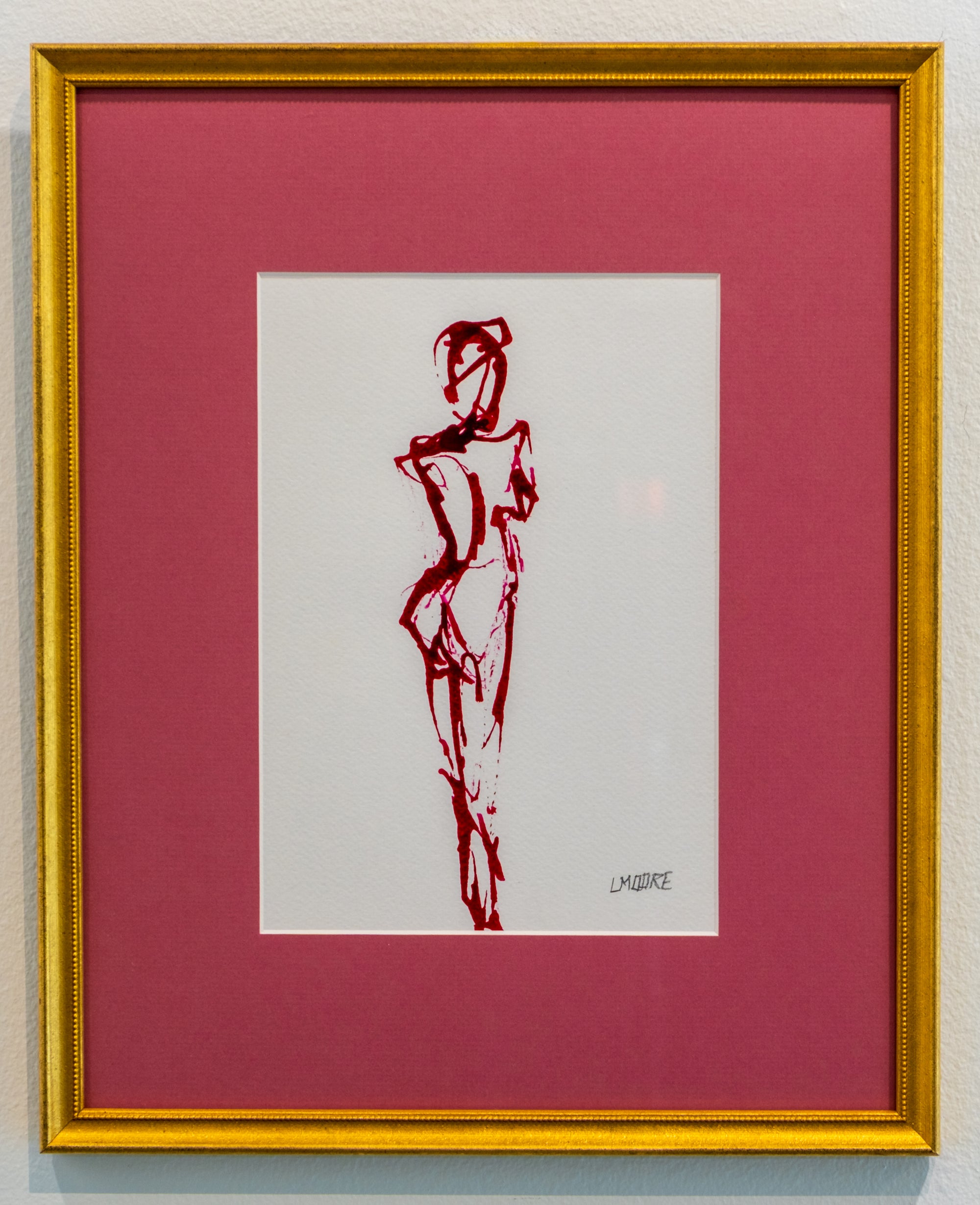 Pink Ink Sketch 1 of 2